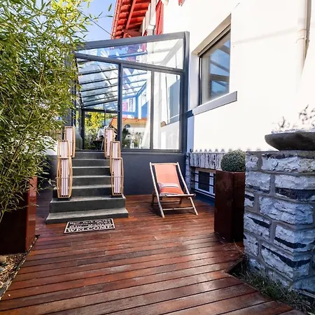 Villa Villa Bakea Keyweek - 7 Bedrooms Heated Pool And Garden Anglet *