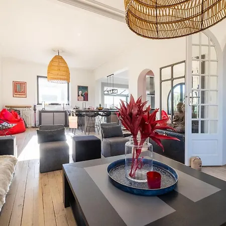 Villa Bakea Keyweek - 7 Bedrooms Heated Pool And Garden Anglet