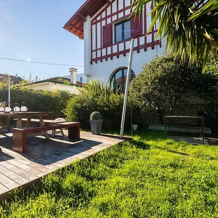 Villa Bakea Keyweek - 7 Bedrooms Heated Pool And Garden Anglet Villa *